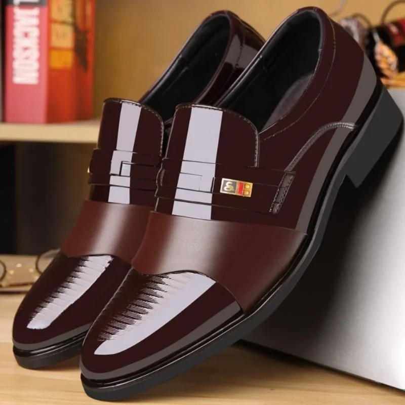 Men'S Formal Attire - Erkekler için deri ayakkabı Düğün Resmi