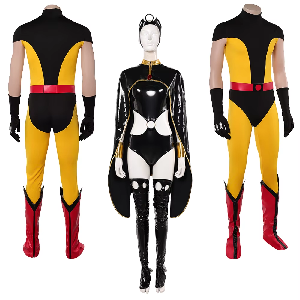 Men Formal Wear Set - Kurt Logan Cosplay Bodysuit Fırtına Ororo
