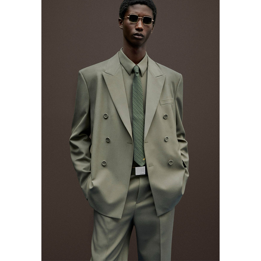 Khaki Formal Wear Men - Erkek Kruvaze Takım Elbise 2 Parça