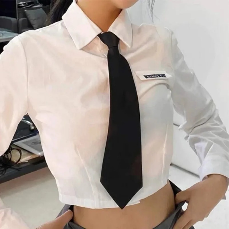 Men'S Formal Wear For Funeral - Mat Siyah Klipsli Boyun Kravatı Unisex