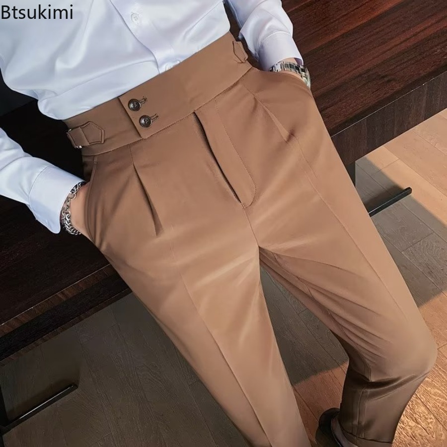 Men'S Formal Attire - Yeni 2026 Erkek Düz Renk Takım
