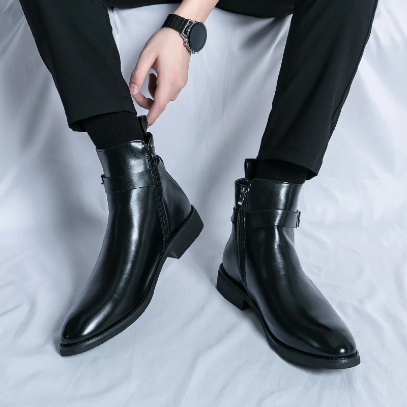 Moda Tasarımcısı Erkek Sivri D - Men Formal Wear With Boots incelemesi ve fiyatı