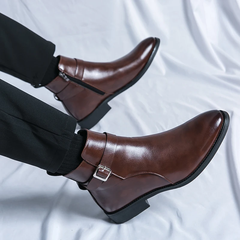 Moda Tasarımcısı Erkek Sivri D - Men Formal Wear With Boots incelemesi ve fiyatı