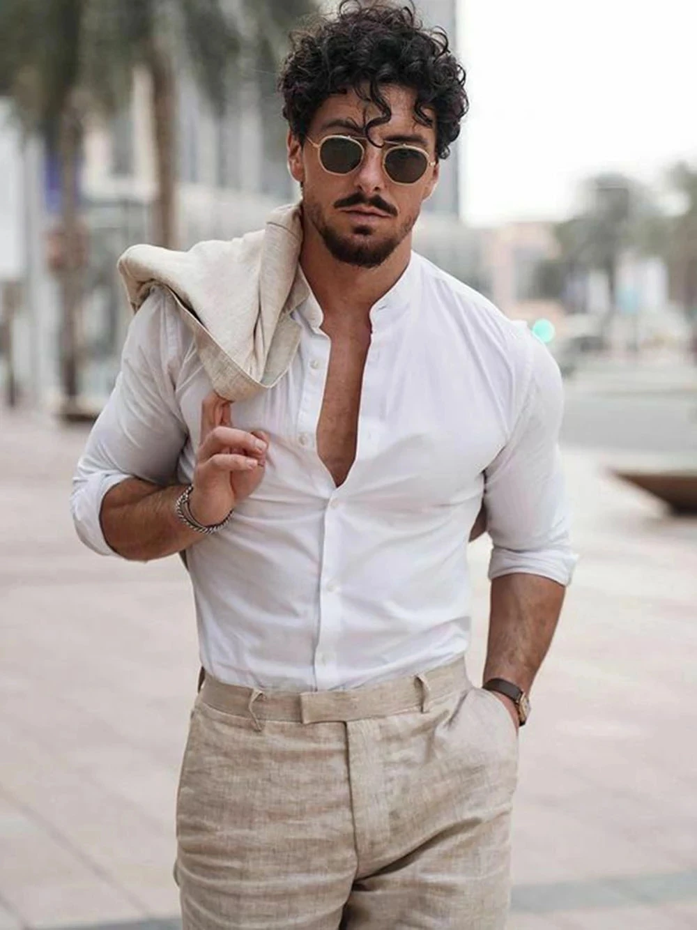 Yazlık Plaj İş Kıyafetleri Ket - Men Formal Wear Summer incelemesi ve fiyatı