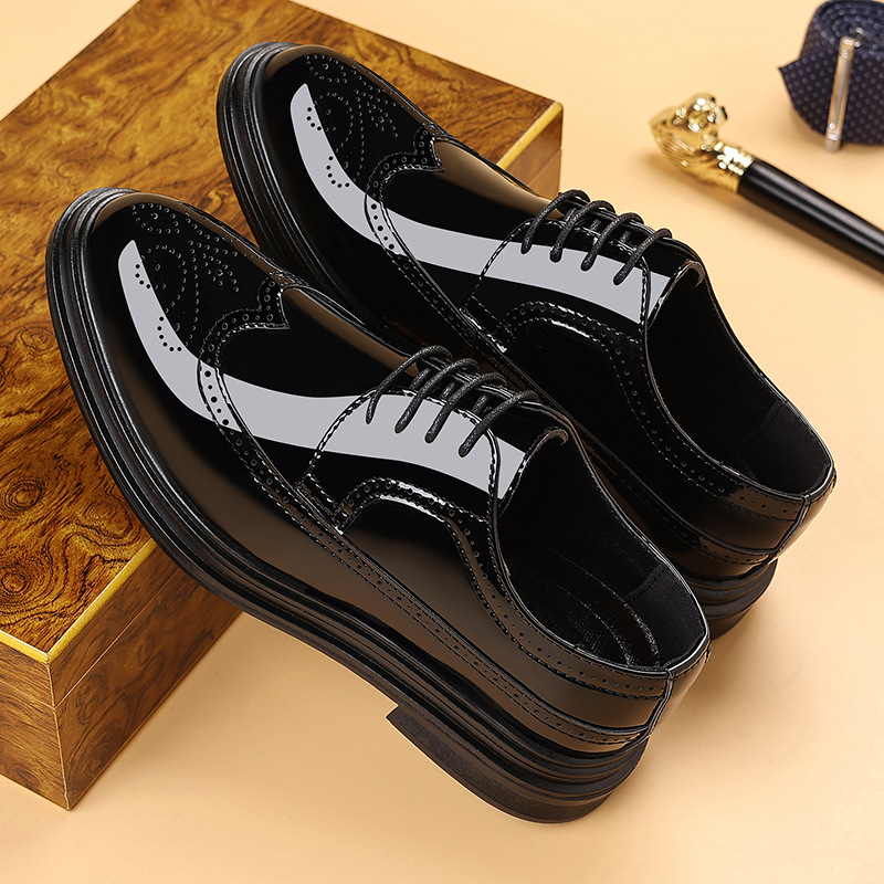 Erkek Rugan Deri Brogue Klasik - Patent Leather Oxford incelemesi ve fiyatı