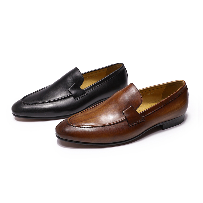Sonbahar yaz tarzı erkek loafe - Men Formal Wear Brown incelemesi ve fiyatı