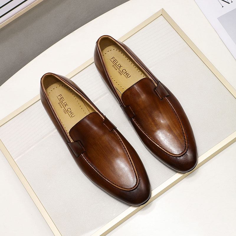 Sonbahar yaz tarzı erkek loafe - Men Formal Wear Brown incelemesi ve fiyatı