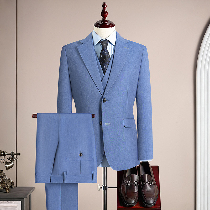 Erkek Haki 3 Parça Slim Fit İş - Khaki Formal Wear Men incelemesi ve fiyatı