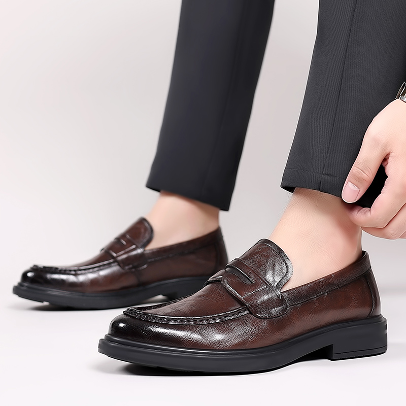 İtalyan High-end Deri Slip-on  - Men'S Formal Attire incelemesi ve fiyatı