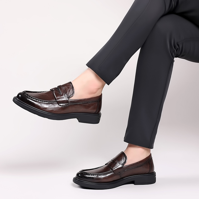 İtalyan High-end Deri Slip-on  - Men'S Formal Attire incelemesi ve fiyatı