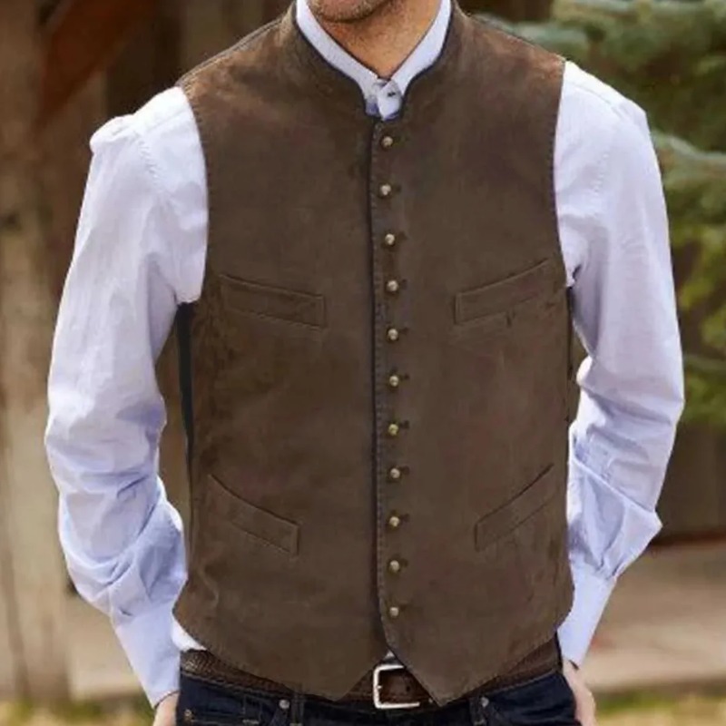 Erkekler Yelek Kahve Süet Kadi - Men'S Formal Wear Accessories incelemesi ve fiyatı