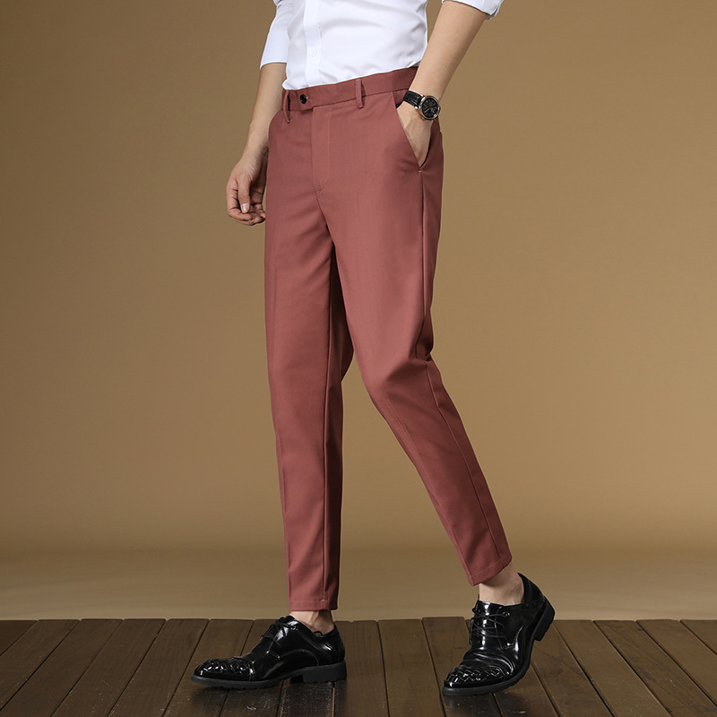 Yaz Takım Elbise Pantolon Erke - Khaki Formal Wear Men incelemesi ve fiyatı