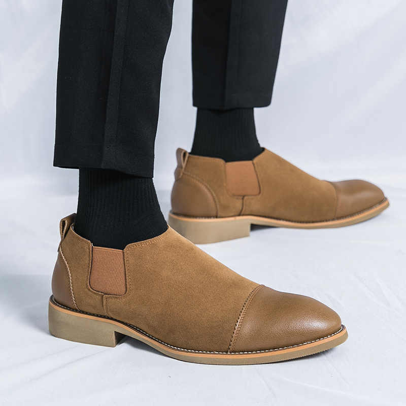 Erkek Retro Resmi Ayakkabılar  - Men Formal Wear Brown incelemesi ve fiyatı