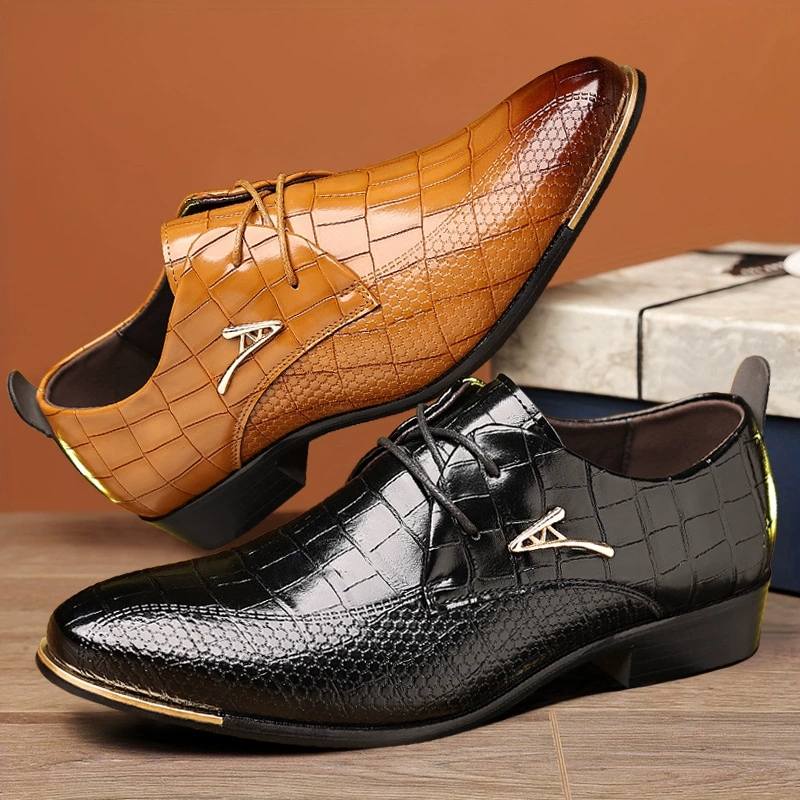 Moda PU Deri Ayakkabı Erkek İş - Men'S Formal Attire incelemesi ve fiyatı
