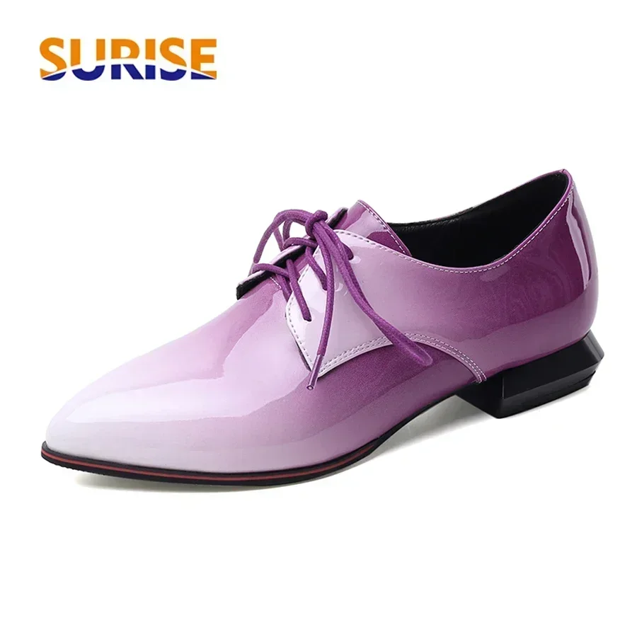 İngiliz Kadın Oxfords Degrade  - Patent Leather Oxford incelemesi ve fiyatı