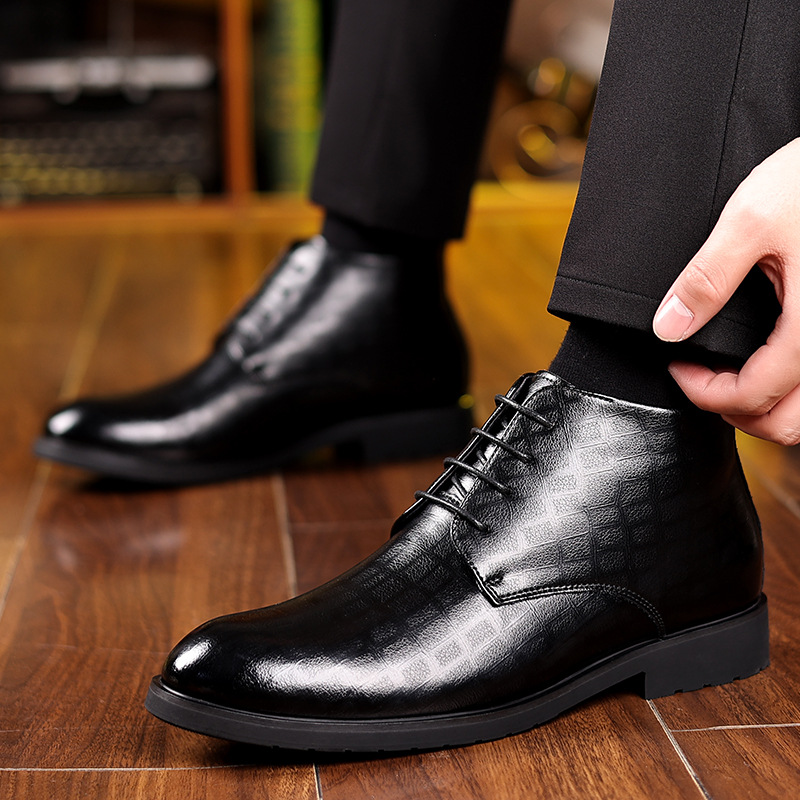 Erkek İngiliz Tarzı 2025 Kış İ - Men Formal Wear With Boots incelemesi ve fiyatı