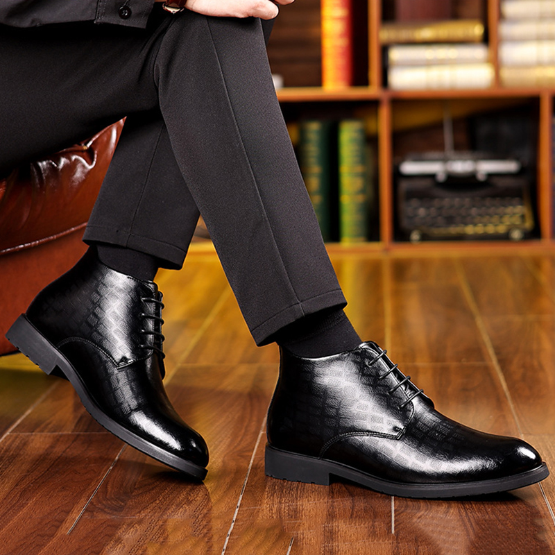 Erkek İngiliz Tarzı 2025 Kış İ - Men Formal Wear With Boots incelemesi ve fiyatı