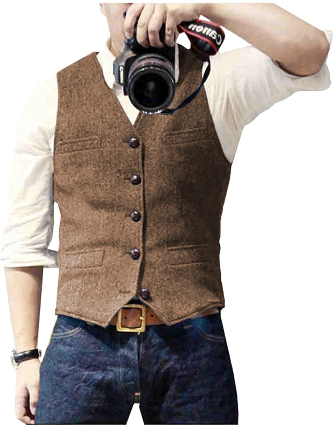 Erkek Takım Elbise Yeleği V Ya - Men'S Formal Wear Accessories incelemesi ve fiyatı
