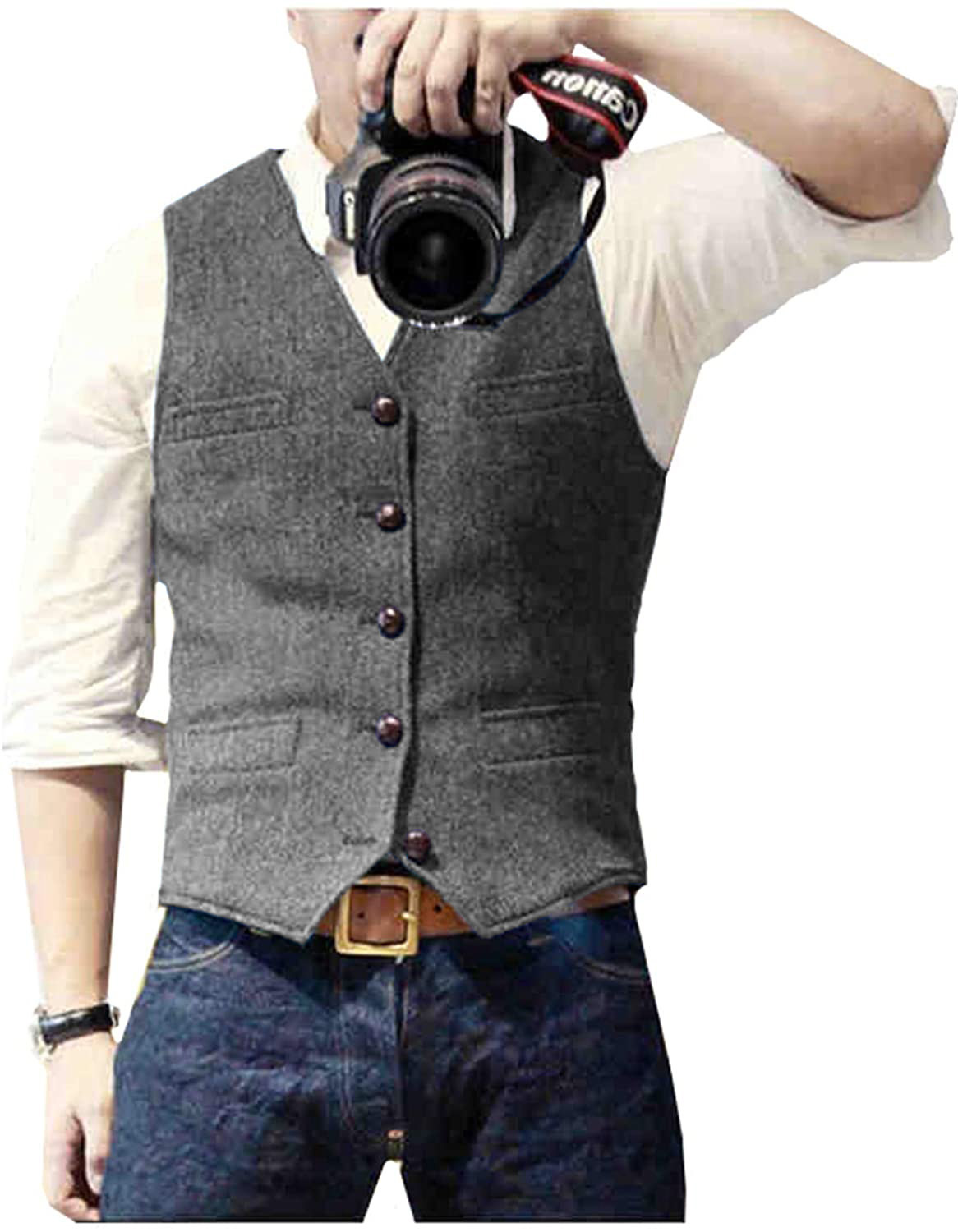 Erkek Takım Elbise Yeleği V Ya - Men'S Formal Wear Accessories incelemesi ve fiyatı