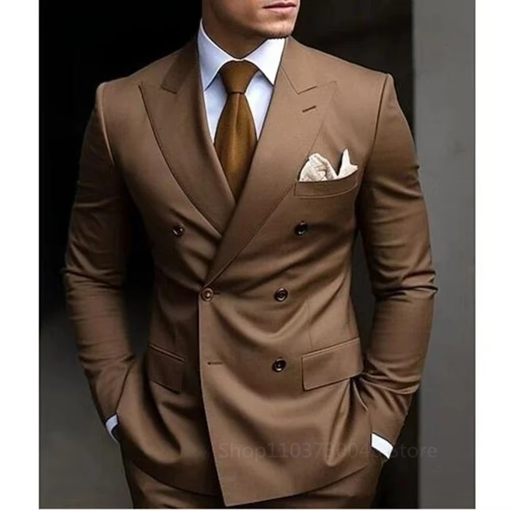 İki Parçalı Kahverengi Günlük  - Men Formal Wear Brown incelemesi ve fiyatı