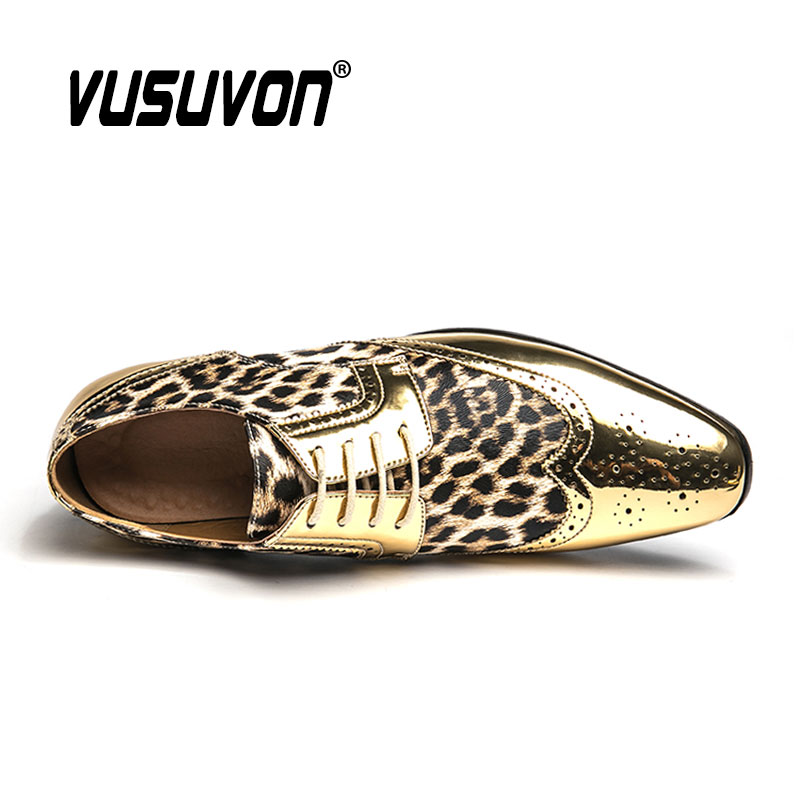 Lüks leopar baskı resmi erkekl - Men'S Formal Attire incelemesi ve fiyatı