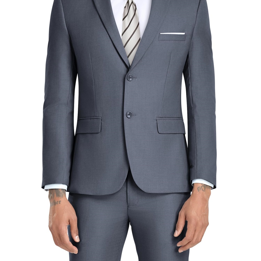 Dar Kesim Çentikli Yaka 2 Parç - Formal Wear Men H&M incelemesi ve fiyatı